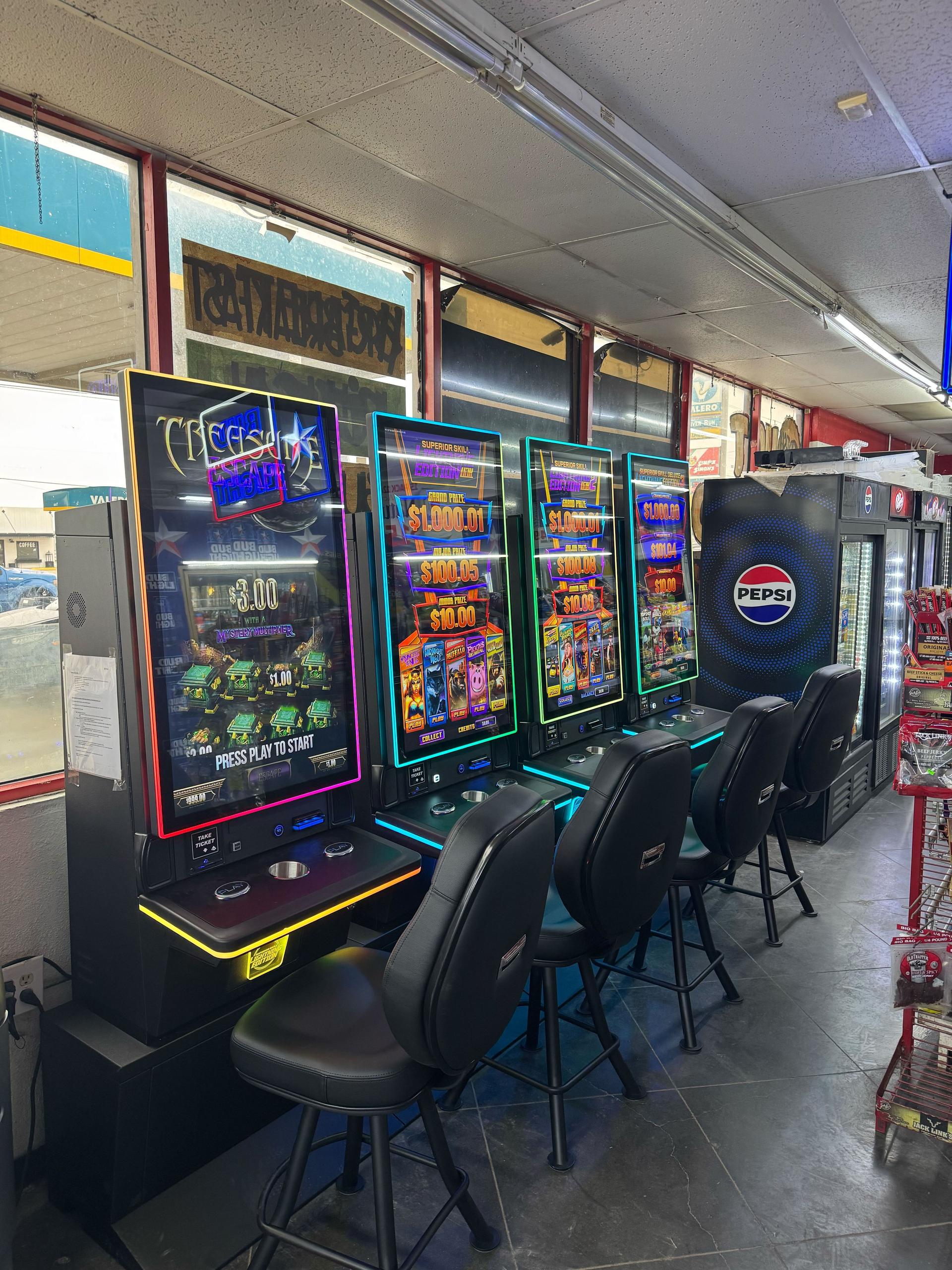 truck stops